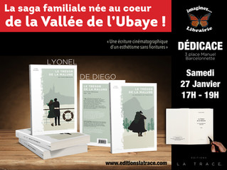 DEDICACE Samedi 27 de 17H à 18H