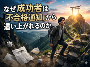 なぜ 成功者は「不合格通知」から這い上がれるのか