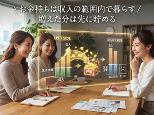 収入の枠が安心を作る!