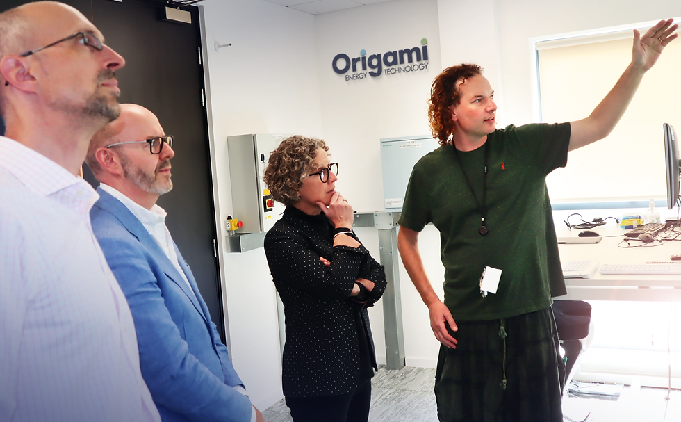 Origami is on a mission to help build a green energy world powered by smart technology. Origami is the leading independent energy data platform, providing advanced SaaS applications for asset owner-operators, energy services companies, and route-to-market providers, to help manage and commercialise growing portfolios of green energy assets.