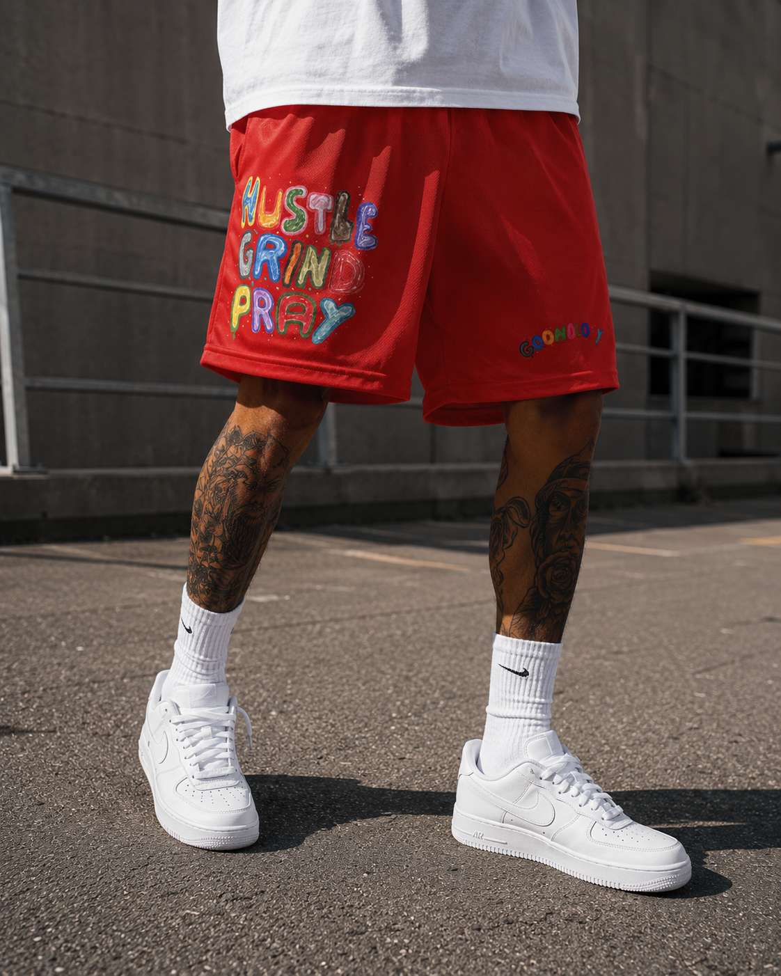 Crayon Mesh Shorts