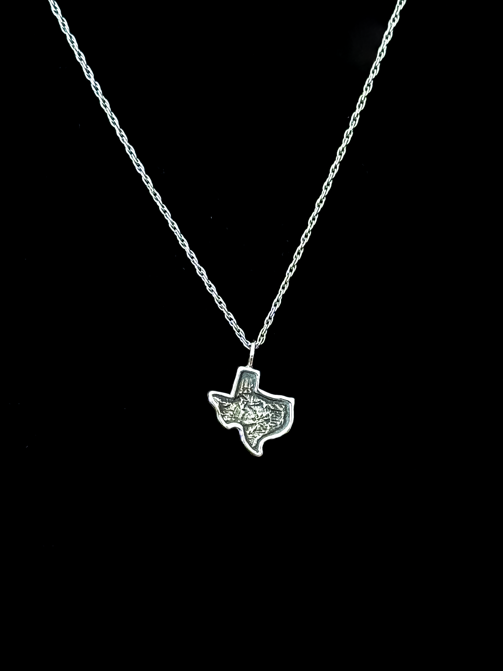 Texas Strong Sterling Necklace