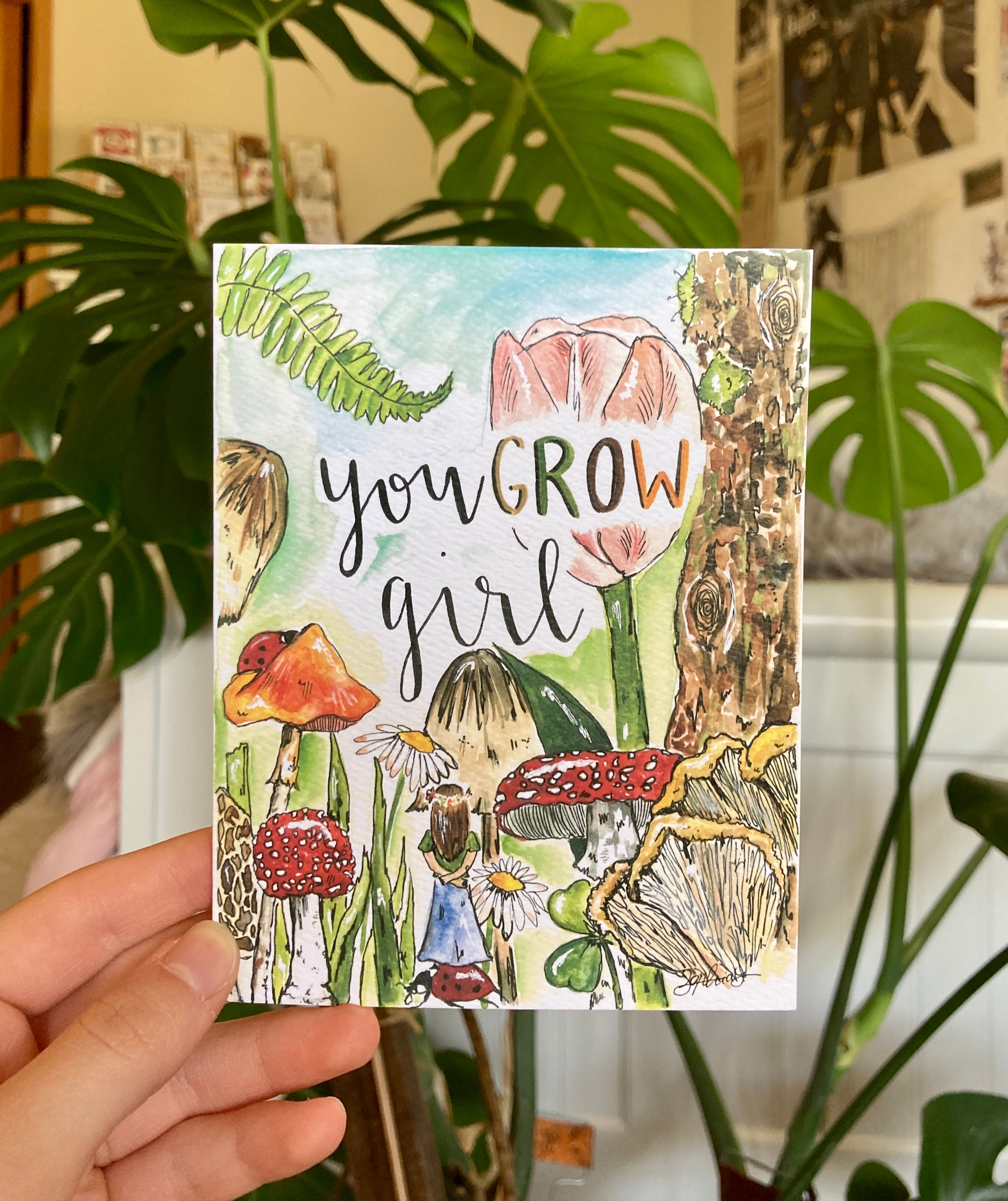 You Grow Girl⎜Garden Core Cards