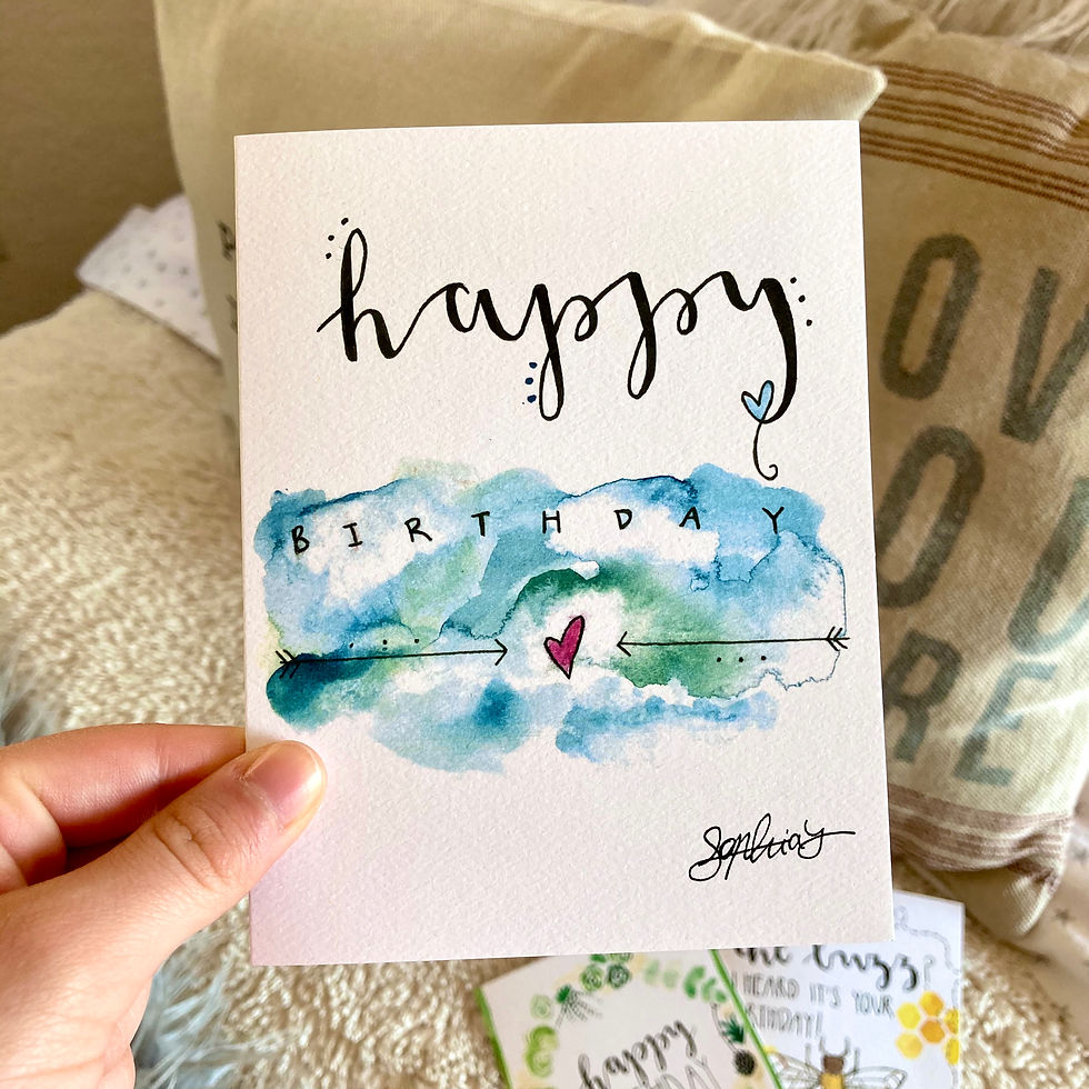 Bday Blue⎜Birthday Card