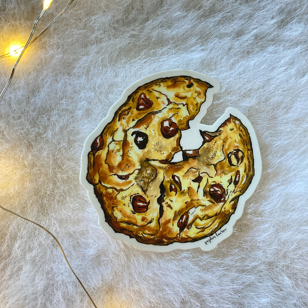 Chocolate Chip Cookie Sticker