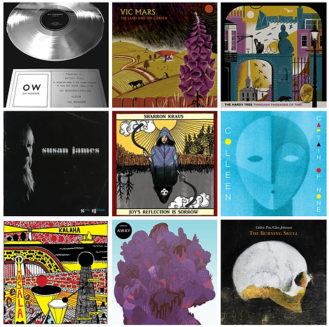 Selection of albums mastered at RedRedPaw