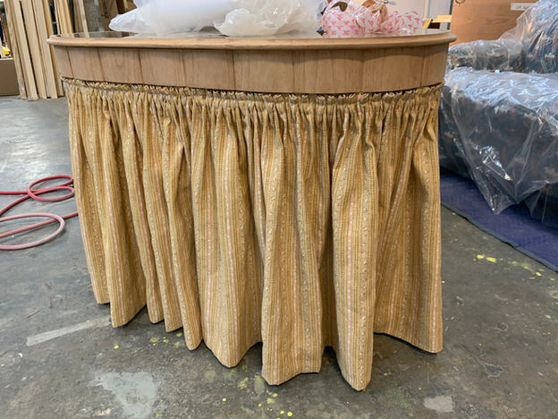 Desk skirt