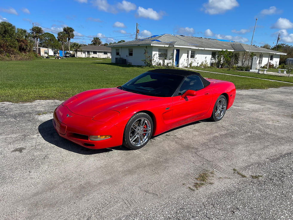 Chevrolet Corvette C5 convertible manual