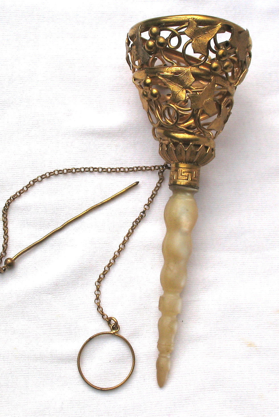 Vine & grapes posy holder