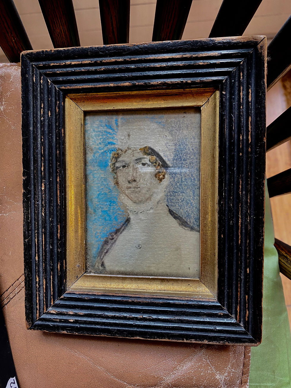 Painting on paper cir 1800