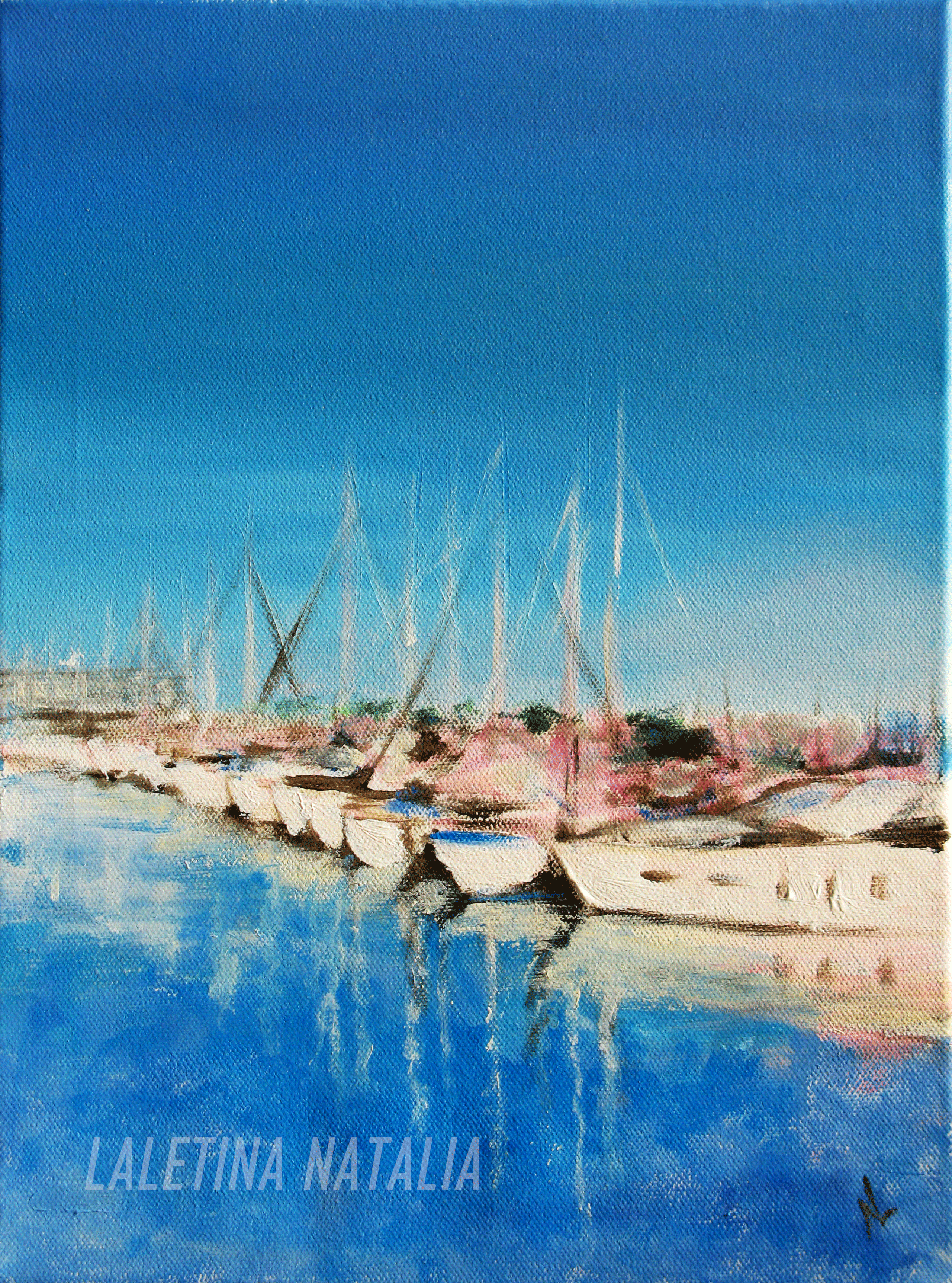 Les bateaux à Carnon