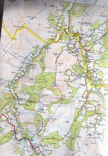 Map of Upper Strathavon