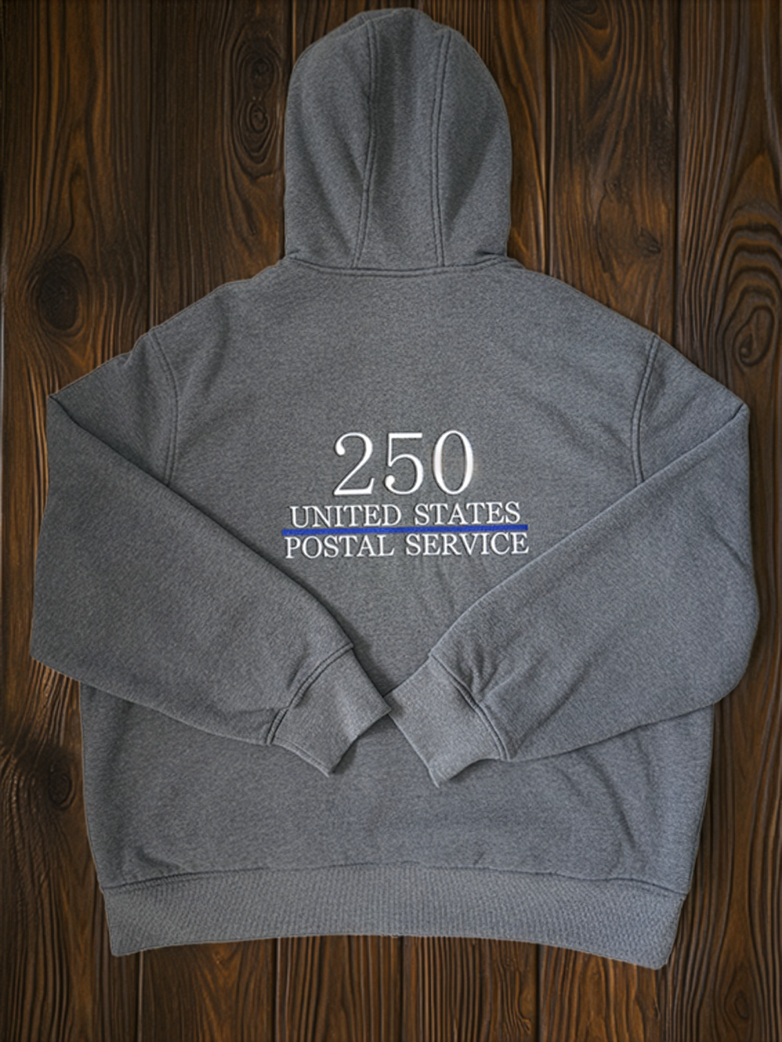 250 Year USPS Anniversary High pile fleece thermal hoodie