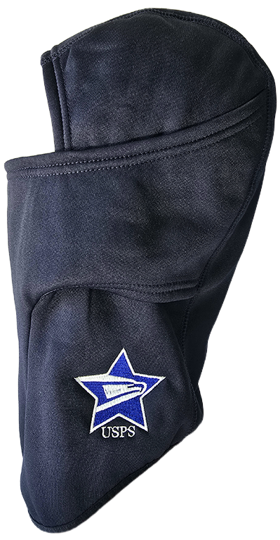 Embroidered USPS Smooth Fleece Facemask