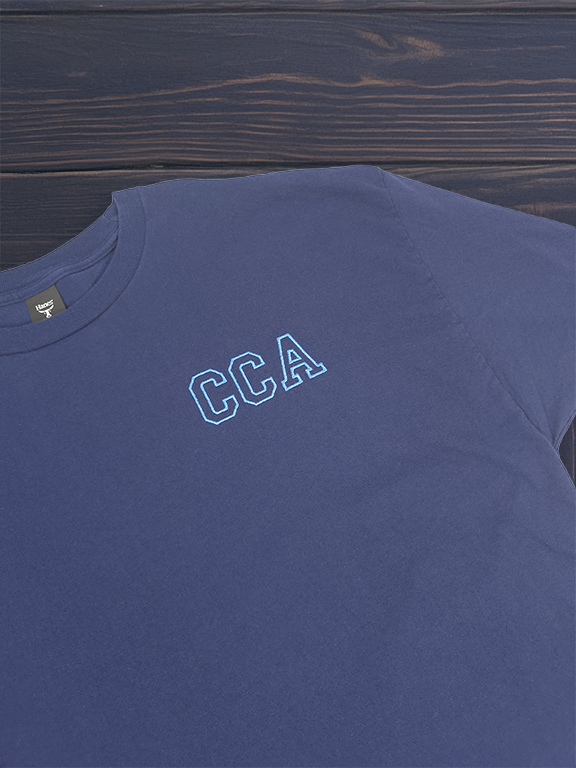 CCA Embroidered statement Beefy T