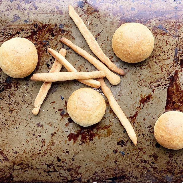 Baby bread sticks and rolls