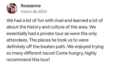 reviews taco tour