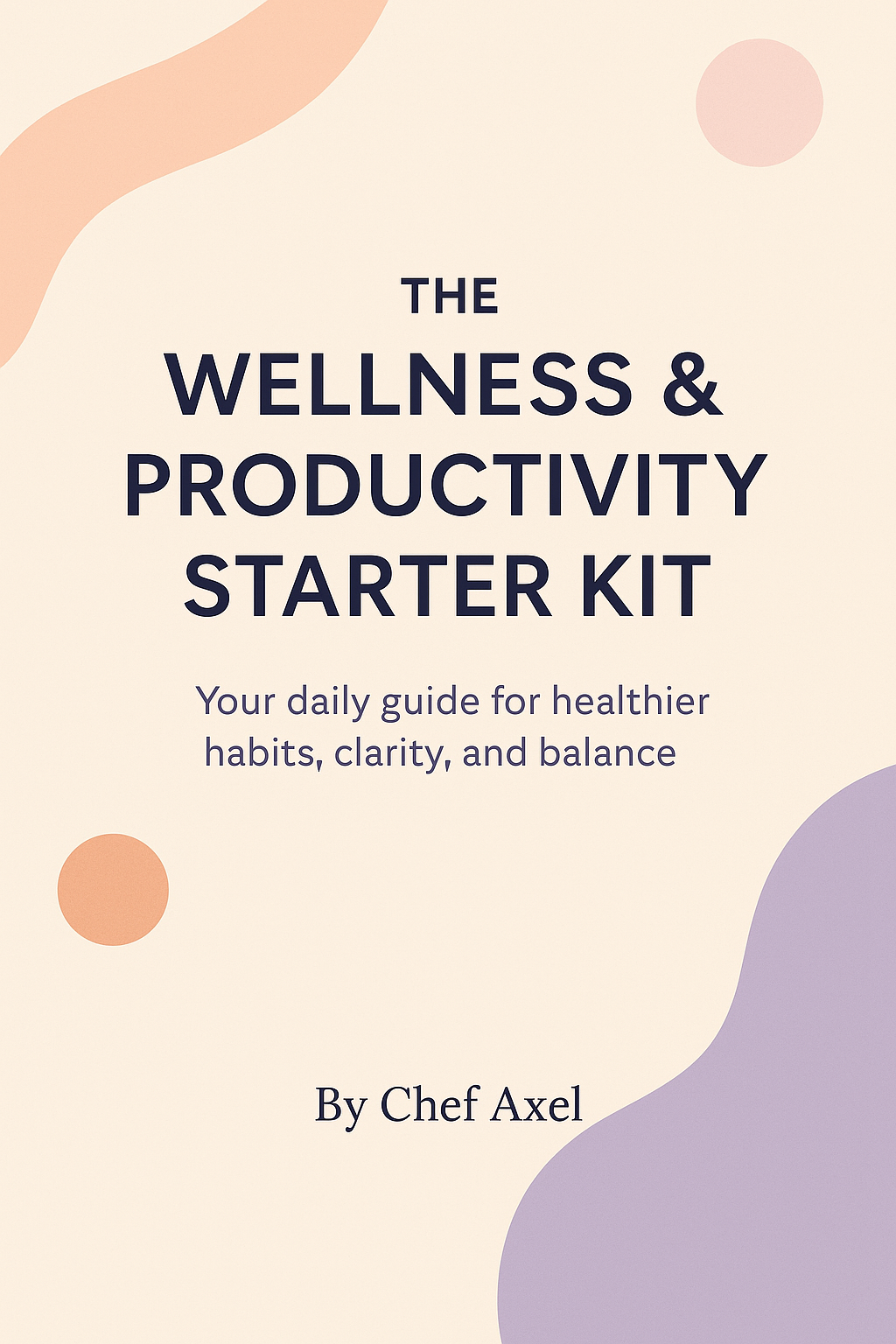 The wellness & productivity starter kit