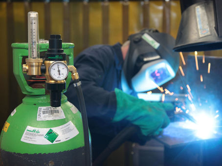 Elección de gases para soldadura