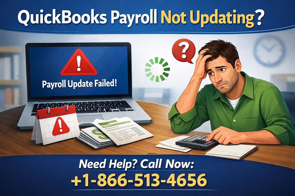 QuickBooks payroll not updating