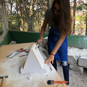 Escultura en la piedra - clases de artes 