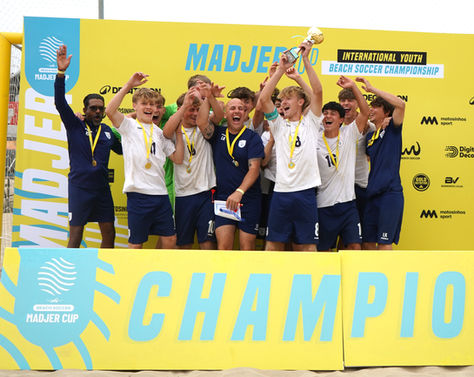 England U16 Champions in Porto!