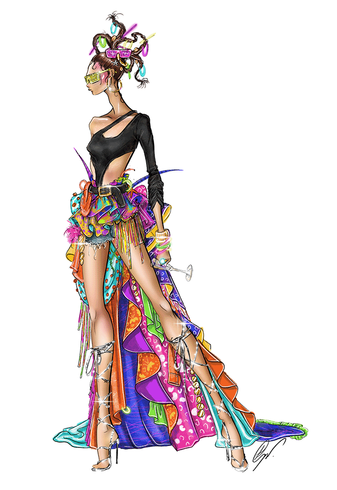 Ibiza Event Costume