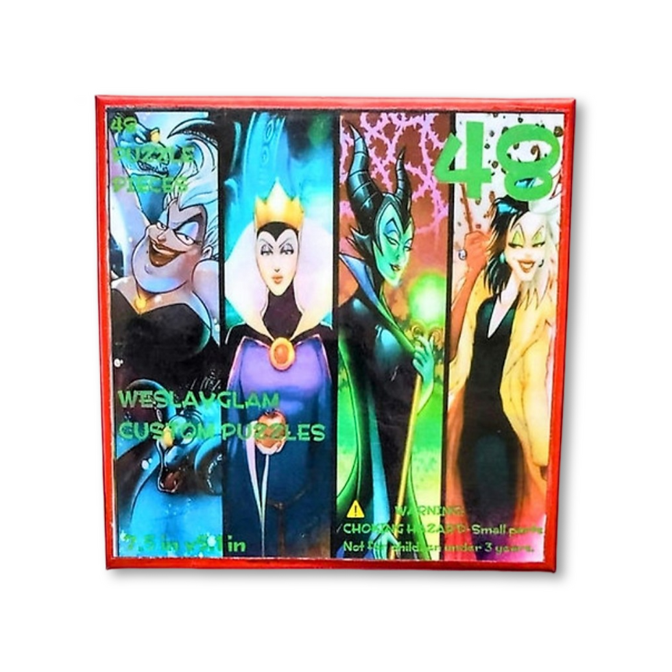 Thumbnail: Villain 48 Piece Fashion Jigsaw Puzzle
