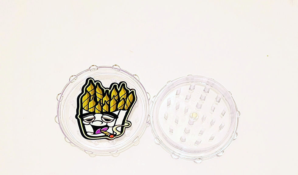 Thumbnail: Trippy Weed Themed Acrylic Grinder