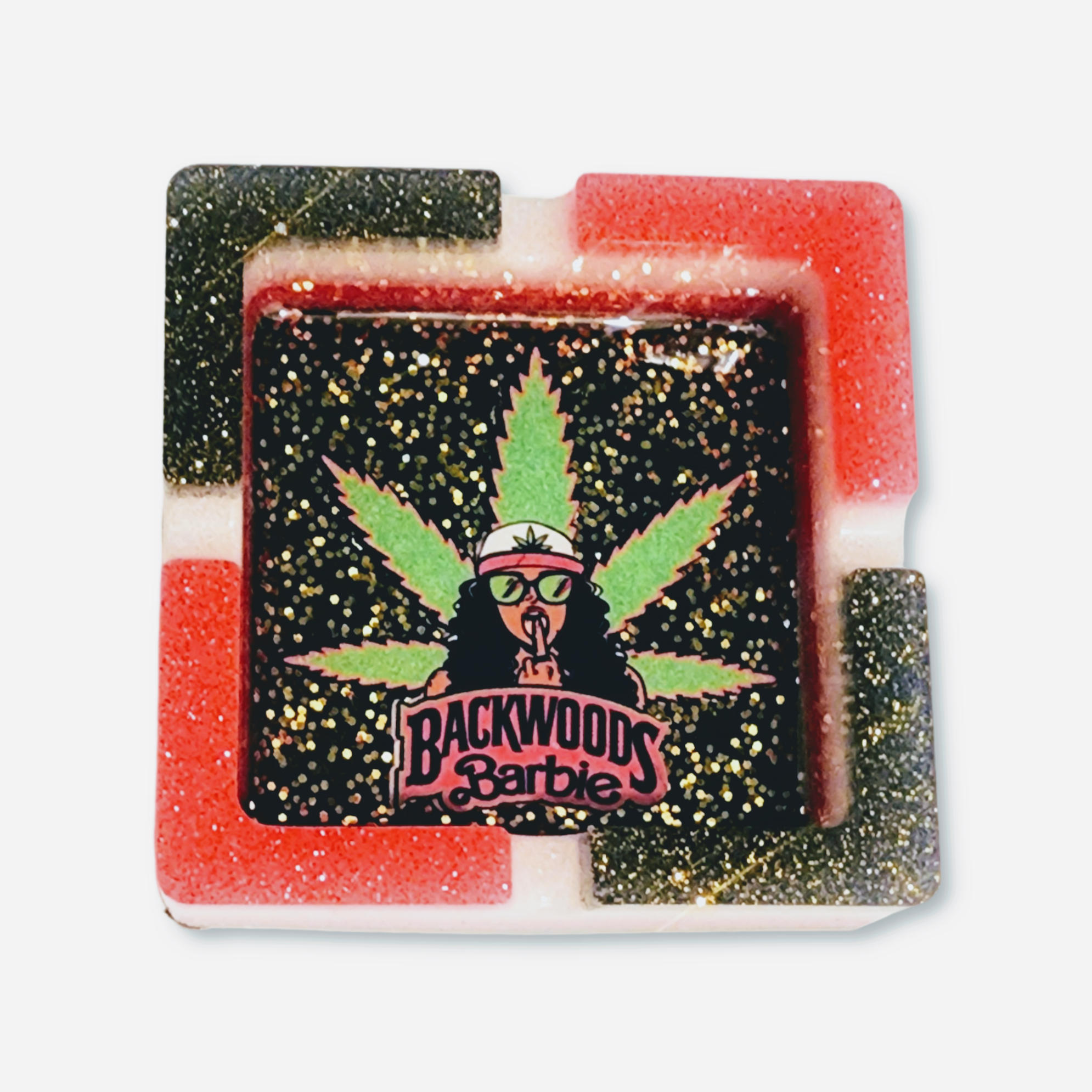 Backwoods Barbie Resin Ashtray