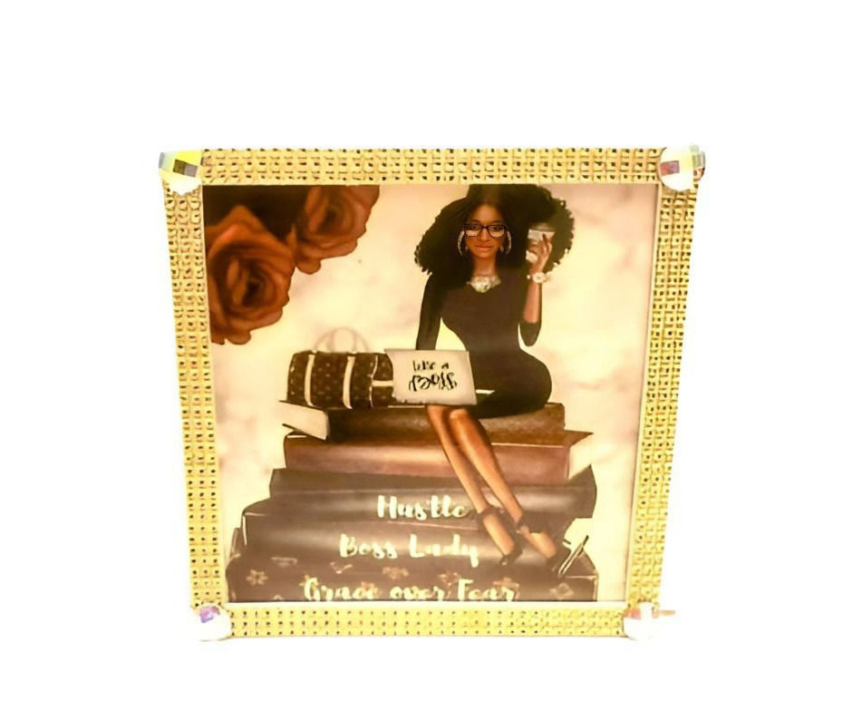 Like A Boss Fashion Canvas Wall Art