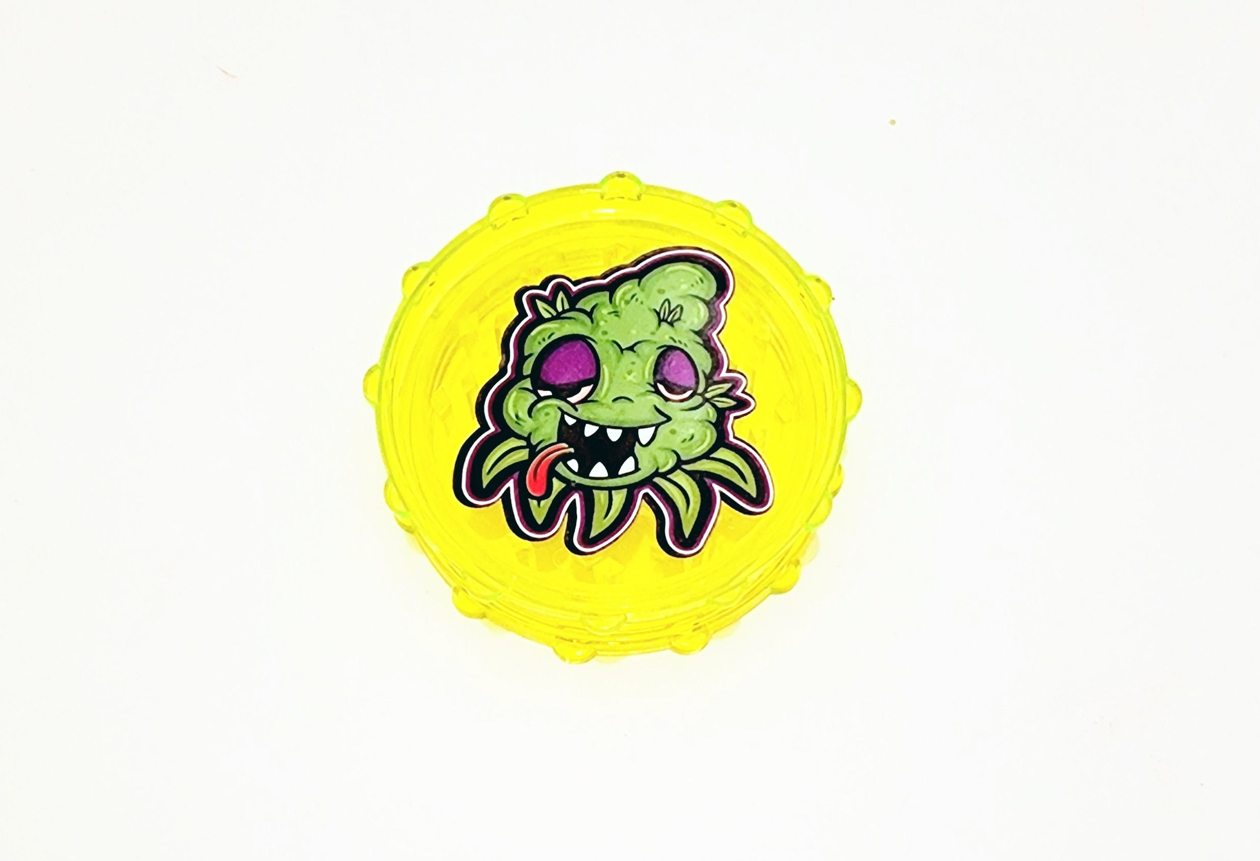 Trippy Weed Themed Acrylic Grinder