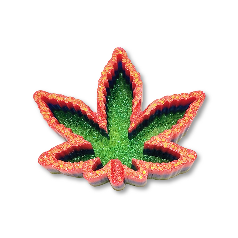 Thumbnail: Layered Themed Resin Glitter Ashtray