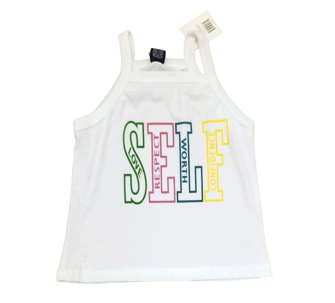 SELF Fashion Cropped Tank Top Size M