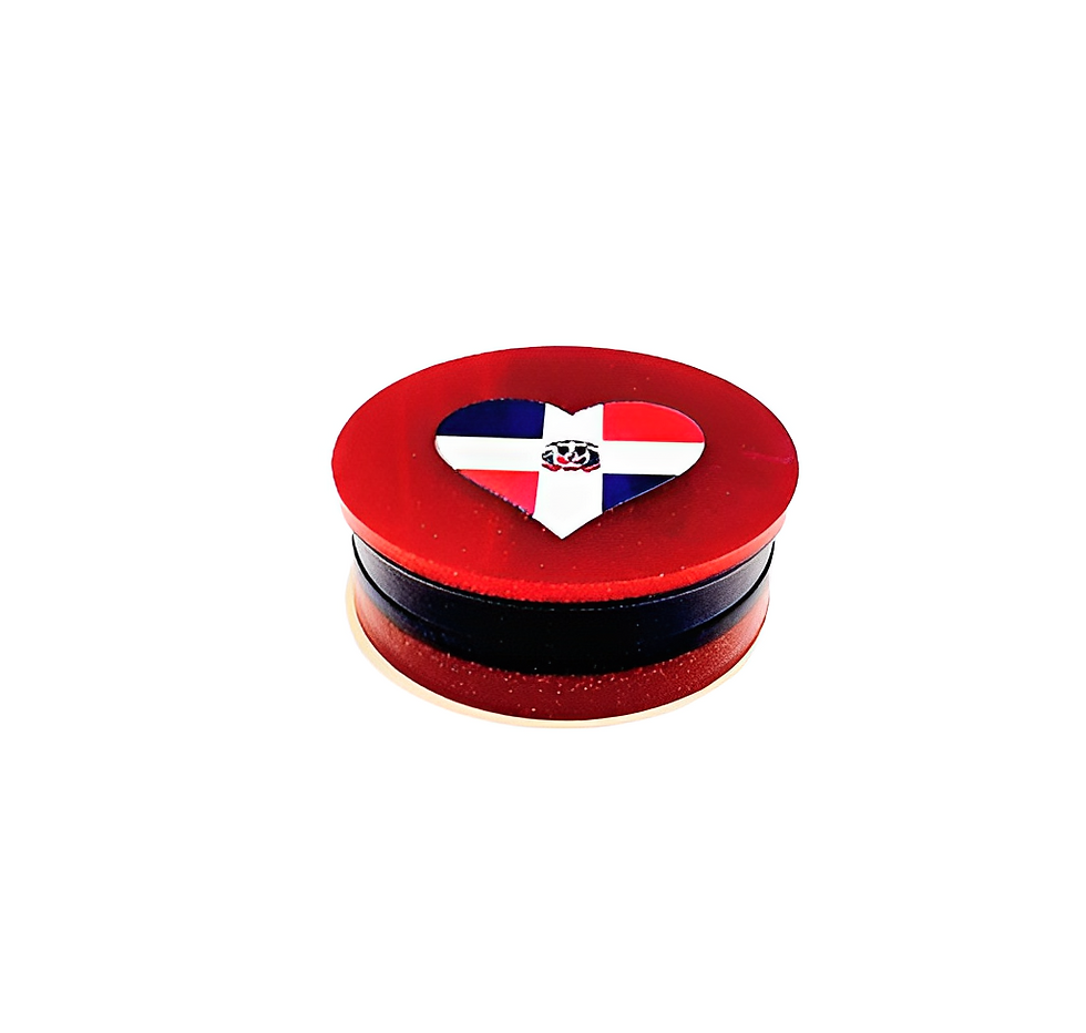 Thumbnail: Dominican Themed Resin Ashtray Set