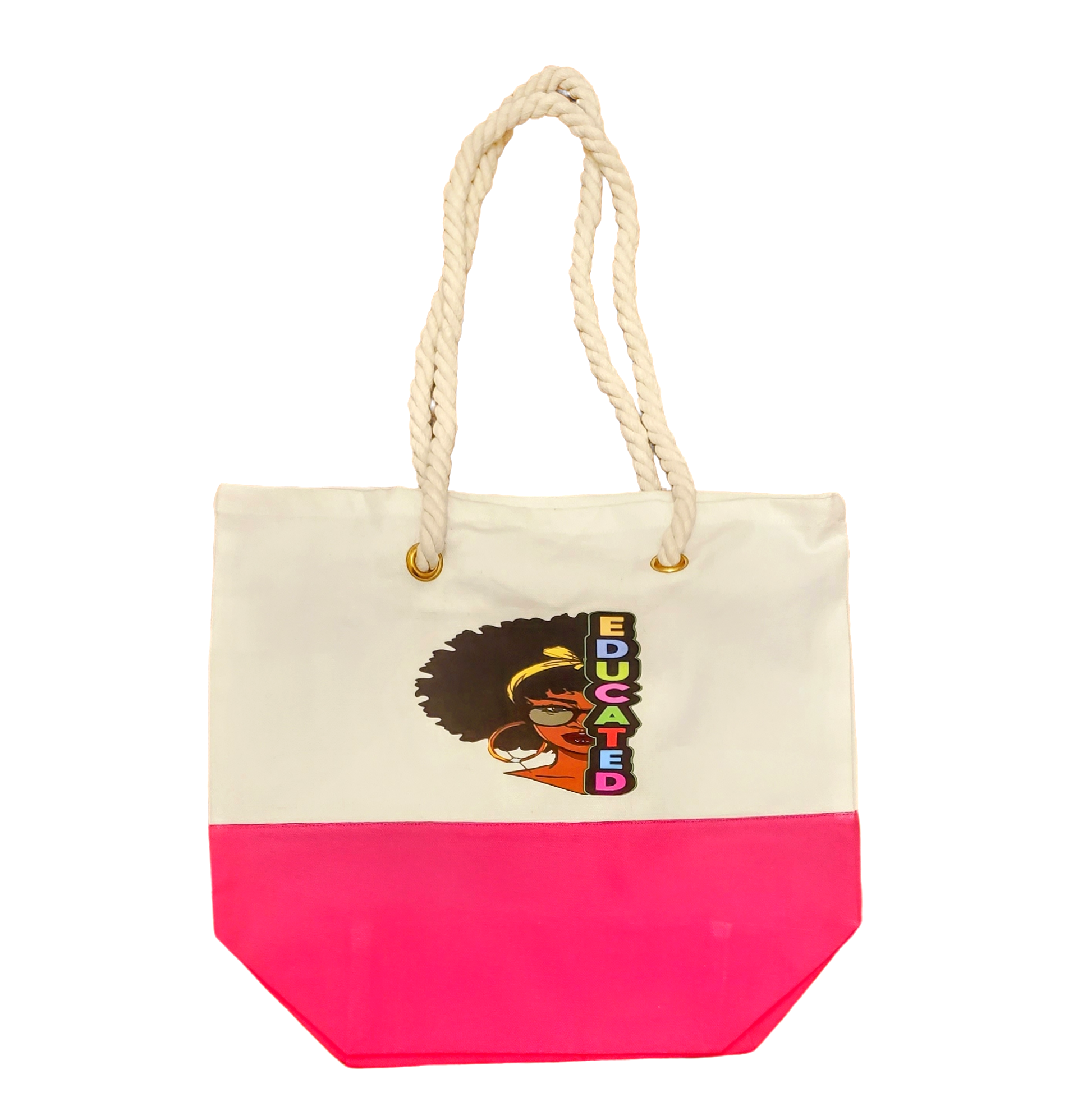 Educated Fashion Tote Bag