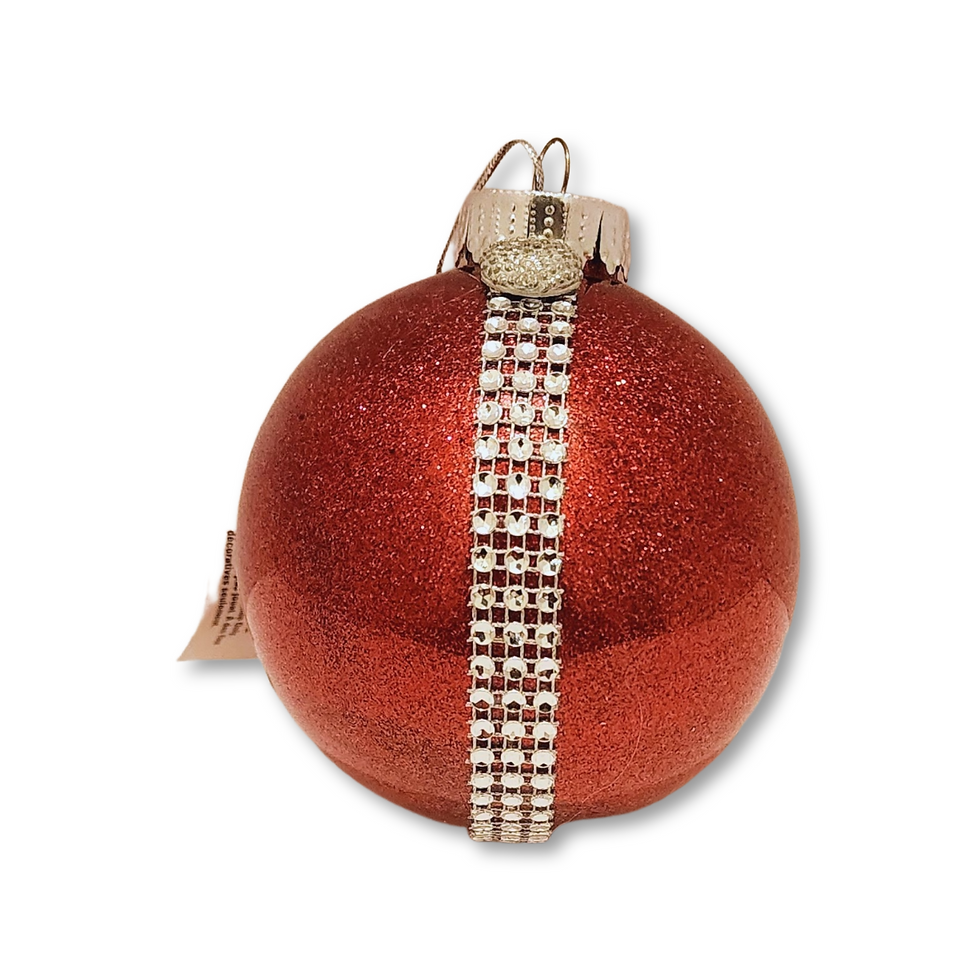 Thumbnail: Christmas Vibes 6ct Bling Ornament Gnome Stocking Set