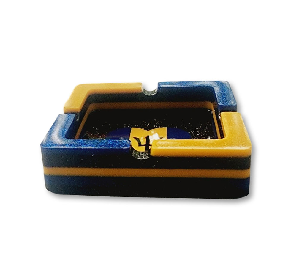 Thumbnail: Barbados Themed Ashtray Set