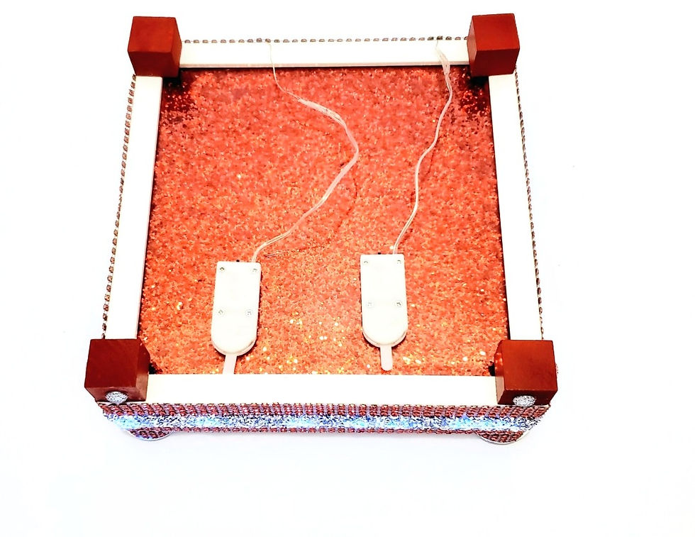 Thumbnail: Passion Bling Table Centerpiece Vase Set W/ Lights