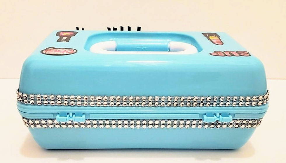 Thumbnail: Bling Glam Stash Personalized Accessory Case Set
