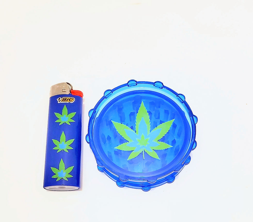 Thumbnail: Leaf Acrylic Grinder W/Matching Lighter