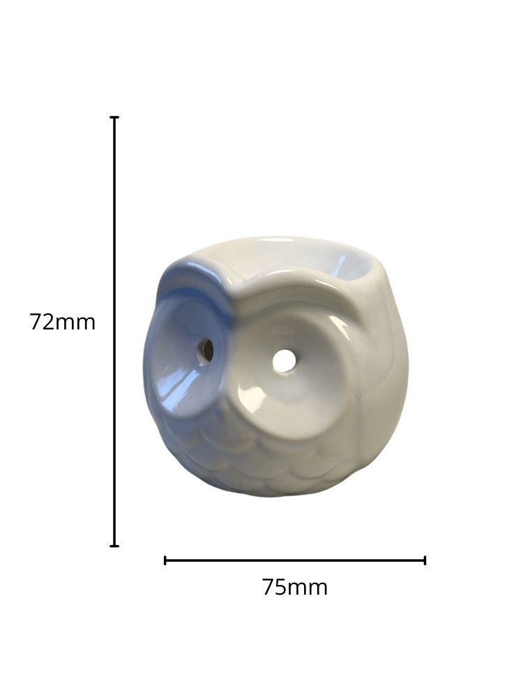 Miniatyrbilde: Hvit ugle Duftlampe