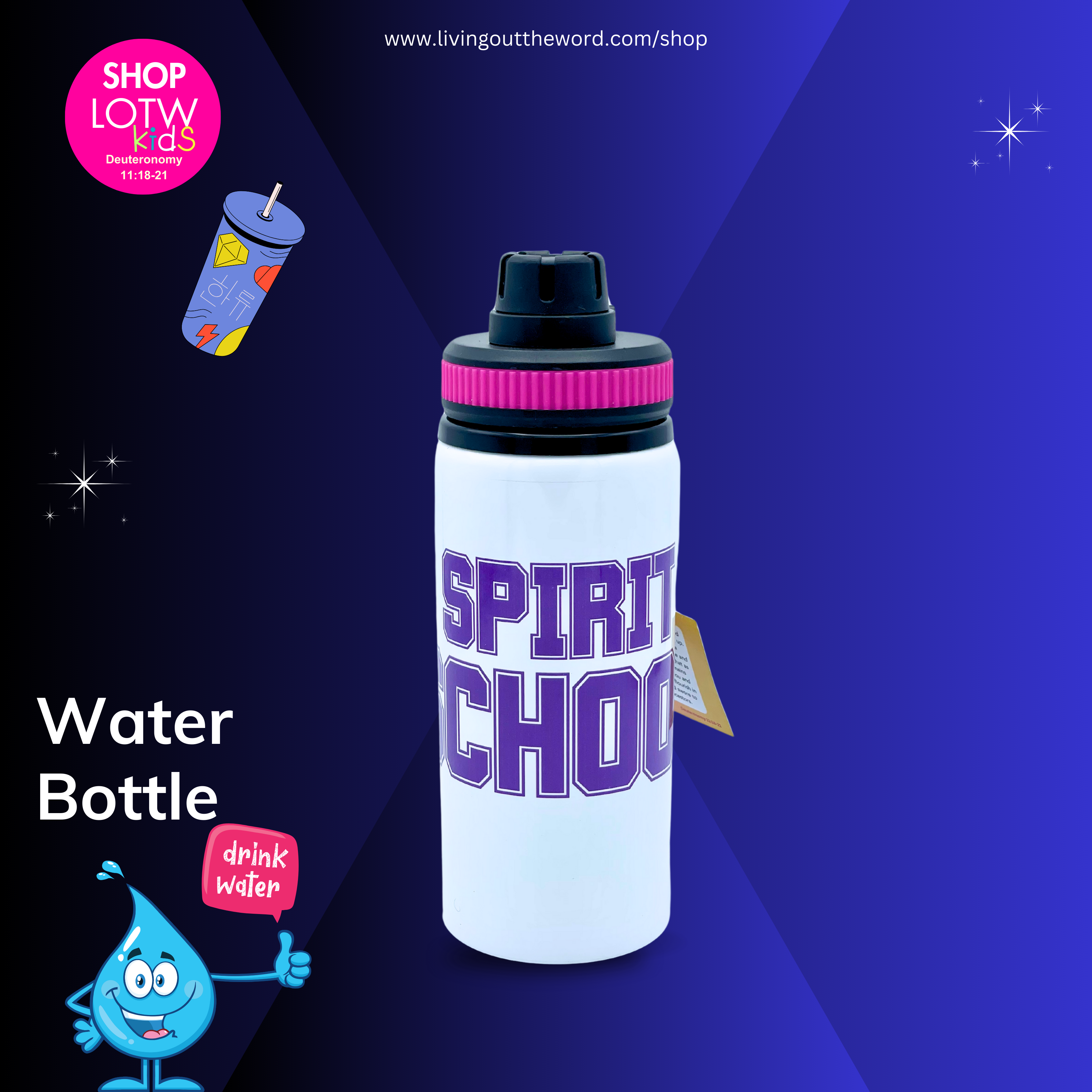 Bottle: Spirit School (600ml)