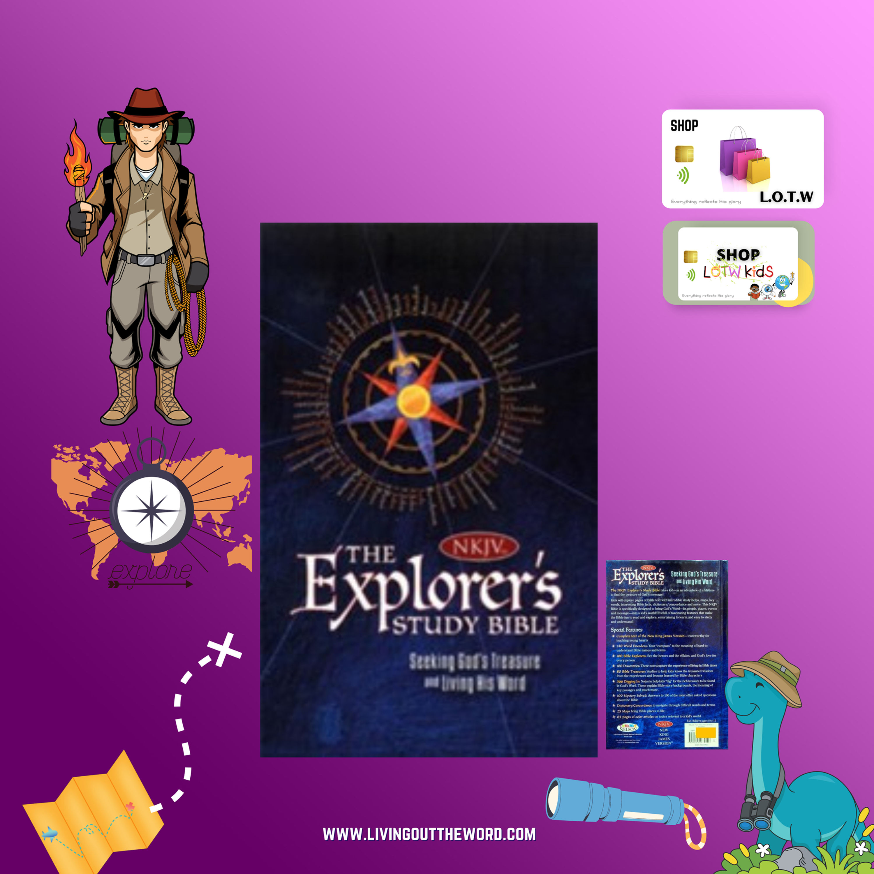 NKJV The Explorers Study Bible🧭 