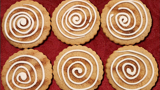 Cinnamon Bun Cookie
