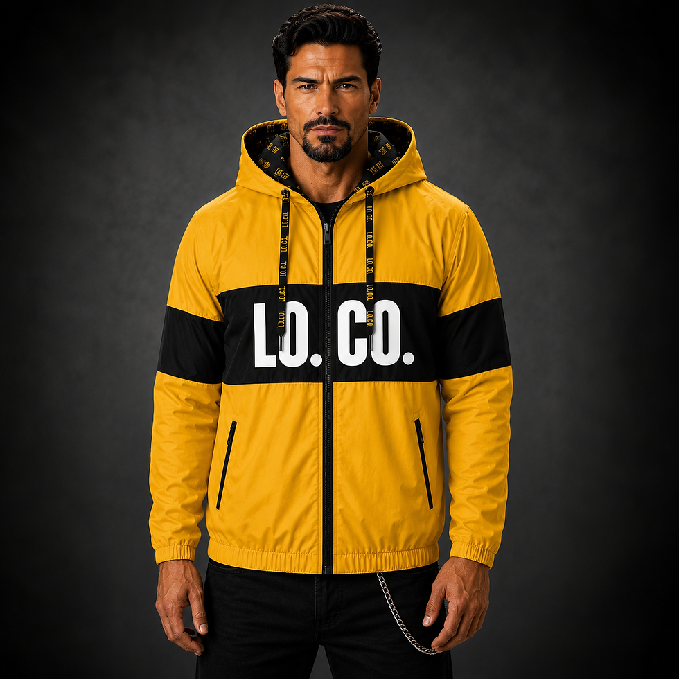Miniatura: Corta Vento Siempre Lo.Co. Amarelo