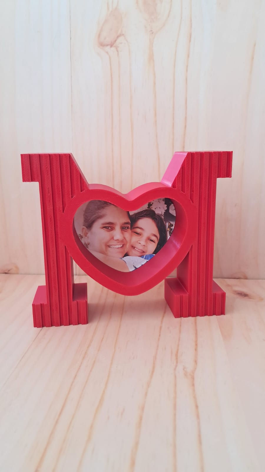 Porta retrato em M (Dia das Mães)
