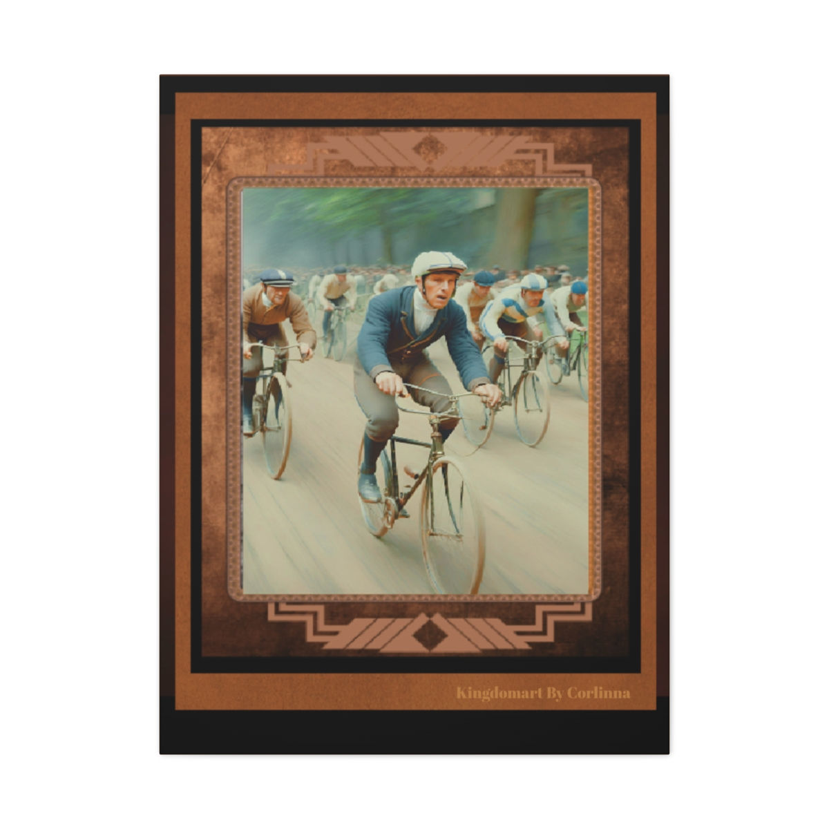  Male Victorian Bicycle Race 1800