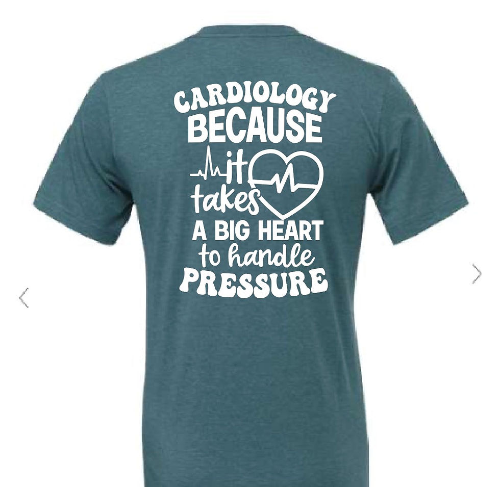 Cardiology - Heathered Teal Pressure