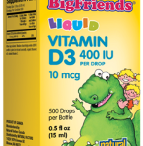 copy of Vitamin D3 - Drops - Big Friends - Natural Factors